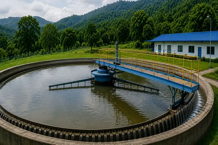 Sistema de tratamiento terciario para limpieza avanzada del agua